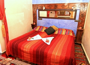 room at riad Prestige Imlil accommodation in Atlas mountains