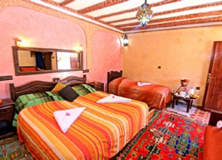 room at riad Prestige Imlil accommodation in Atlas mountains